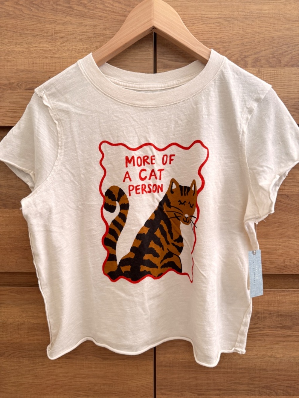 ANTHROPOLOGIE T-shirt CAT MAEVE x TULASTRA STUDIO Boxy tee